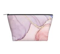 Marbre Rose, Trousse de Toilette Trousse de Maquillage Sac à cosmétiques Trousse de Toilette de Voyage Portable