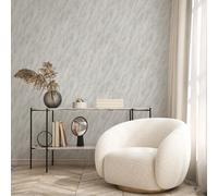 Venezia Marbré Peint M66307 Naturel Paillette en Relief Métallique Vinyle Muriva