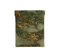 Marbre Vert et Or de Luxe, Sac de Rangement pour Femmes, Portefeuille supérieur à Presser, Petit Porte-Monnaie, Pochette de Changement