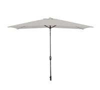 MARBUENO SUMMER Parasol Marbueno Acier 8 Baleines 200 x 300 cm Polyester Blanc Jardin, Piscine et Terrasse 10494
