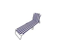 Marbueno Summer 187x55x24 Cm Folding Sunbed Bleu