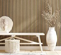 marburg Papier peint brun clair aspect bois naturel 10,05m x 0,53m Made in Germany