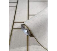 marburg Papier peint non-tissé Beige Graphique Motif Moderne pour chambre de mouton salon ou cuisine Qualité supérieure 100% Fabriqué en Allemagne 10,05 x 0,53m