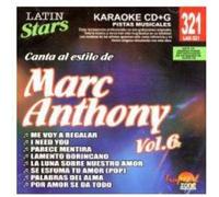 Marc Anthony, Vol. 6-Latin Stars Karaoke