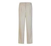 Marc Aurel - Bikses ar ielocēm un svītru akcentu sānos - Femme - Pantalons - Beige - Taille: 40 FR