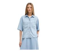 Marc Aurel - Chemise en Lyocell - Femme - Blouses et Chemises - Bleu - Taille: 36 FR
