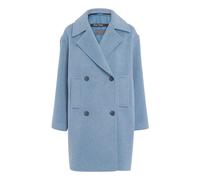 Marc Aurel - Manteau en mélange de laine italienne - Femme - Manteaux - Bleu - Taille: 42 FR