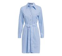 Marc Aurel - Robe à rayures avec taille cintrée - Femme - Robes - Bleu - Taille: 44 FR