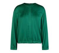 Marc Aurel - Satīna bluzons ar rāvējslēdzēja aizdari - Femme - Vestes - Vert - Taille: 42 FR