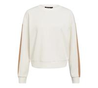 Marc Aurel - SweaT-shirt de style sportif avec accent rayé - Femme - Sweatshirts et sweats à capuche - Blanc - Taille: 36 FR