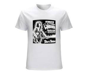 Marc Bolan Return of The Electric Warrior Unisex T-Shirt Top White Mens Tee M