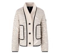 Marc Cain - AS 12.03 W18 Jacket - Femme - Vestes - Beige - Taille: 44 FR