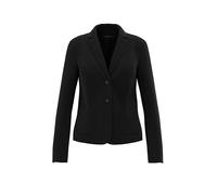 Marc Cain - Blazer en jersey stretch avec fentes aux manches - Femme - Vestes - Noir - Taille: 44 FR
