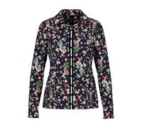 Marc Cain - Blouse Fleurie Ajustée - Femme - Vestes - Multicolore - Taille: 40 FR