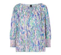 Marc Cain - Bluse bedruckte 'Rethink Together' - Femme - Blouses et Chemises - Multicolore - Taille: 44 FR