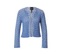 Marc Cain Cardigan bleu / blanc, Taille XS