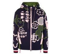 Marc Cain - Cardigan Sportif à Motif Floral - Femme - Pulls - Vert - Taille: 44 FR