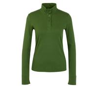 Marc Cain - Chemise à manches longues avec col montant - Femme - Tops - Vert - Taille: 44 FR