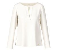 Marc Cain - Chemisier en soie - Femme - Blouses et Chemises - Blanc - Taille: 40 FR