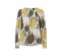 Marc Cain Chemisier gris clair / kaki / olive / kiwi, Taille M