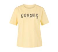 Marc Cain - Cosmic Love T-Shirt - Femme - Tops - Jaune - Taille: 42 FR