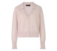 Marc Cain - Cropped Cardigan aus Kaschmir - Femme - Pulls - Gris - Taille: 38 FR