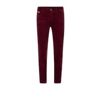 Marc Cain, Femme, Pantalons, Rouge, Taille: 46 FR Pantalon Slim-Fit Élégant