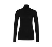 Marc Cain, Femme, Pulls, Noir, Taille: 38 FR Élégant pull à col roulé
