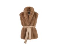 MARC CAIN Gilet en fausse fourrure marron | 38