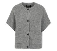 Marc Cain - Gilet en maille fabriqué en Allemagne - Femme - Pulls - Gris - Taille: 44 FR