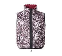 Marc Cain Gilet marron / framboise / blanc, Taille M