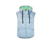 Marc Cain - Gilet matelassé sportif - Femme - Vestes - Bleu - Taille: 40 FR