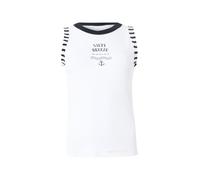 Marc Cain Haut bleu marine / blanc, Taille XS