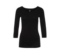 Marc Cain, Femme, Tops, Noir, Taille: 36 FR Haut délicat à manches longues