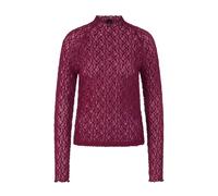 Marc Cain - Haut en Dentelle à Manches Longues - Femme - Tops - Brun - Taille: 36 FR