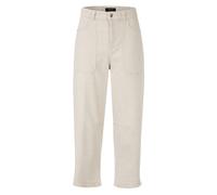 Marc Cain - Jean de couleur coupe décontractée Ruma - Femme - Pantalons - Beige - Taille: 44 FR
