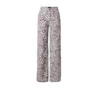 Marc Cain Jean marron chiné / noir / blanc cassé, Taille 30