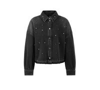 MARC CAIN Jeansbluse noir | 38