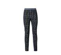 Marc Cain Leggings bleu marine / anthracite / gris foncé / blanc, Taille L