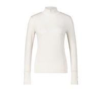 Marc Cain - Manche Longue Col Roulé avec Trous pour les Pouces - Femme - Tops - Blanc - Taille: 38 FR