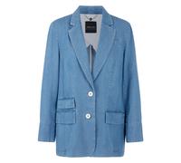 Marc Cain - Oversize Denim-Blazer "Rethink Together" - Femme - Vestes - Bleu - Taille: 44 FR