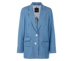 Marc Cain - Oversize Denim-Blazer "Rethink Together" - Femme - Vestes - Bleu - Taille: 44 FR