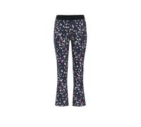 Marc Cain Pantalon bleu foncé / vert / rose / noir, Taille 34