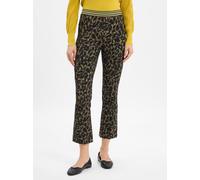 Marc Cain Pantalon ' Frederica ' vert / noir, Taille 34