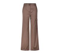 Marc Cain - Pantalon Large Brillant - Femme - Pantalons - Brun - Taille: 40 FR