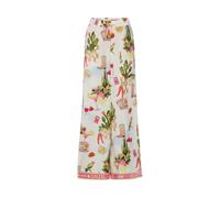 Marc Cain Pantalon mélange de couleurs / blanc, Taille 36