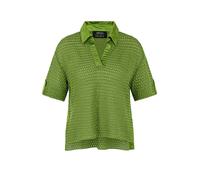 Marc Cain, Femme, Tops, Vert, Taille: 38 FR Pull en maille à manches courtes