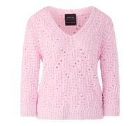 Marc Cain - Pull Chunky en Maille Tricoté en Allemagne - Femme - Pulls - Rose - Taille: 42 FR