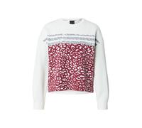 Marc Cain Pull-over gris / rouge / blanc, Taille XS