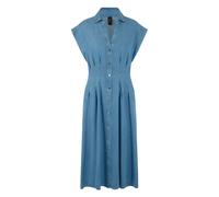 Marc Cain - Rethink Together Midi Denim Dress - Femme - Robes - Bleu - Taille: 40 FR